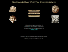 Tablet Screenshot of finestoneminiatures.com
